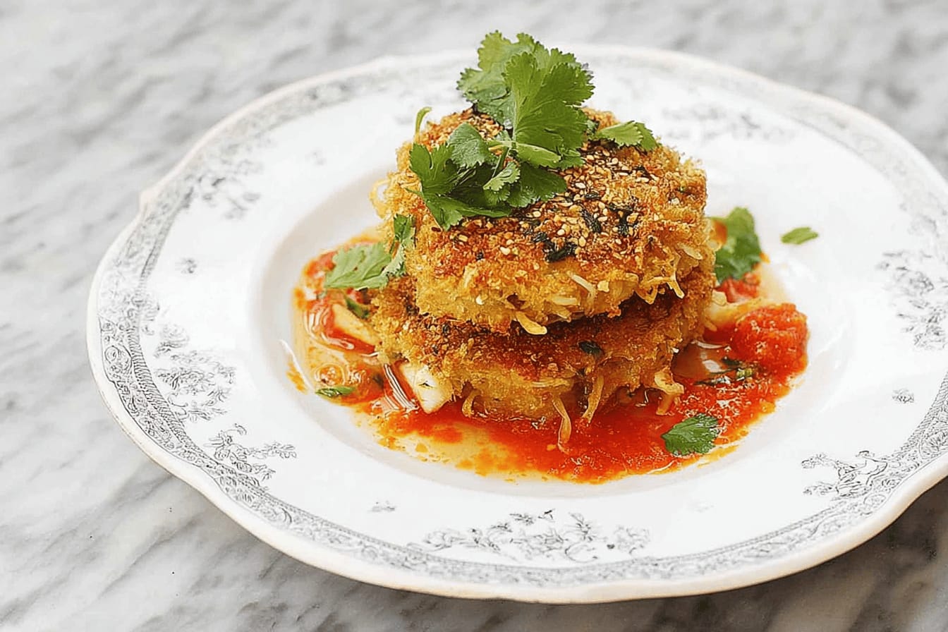 Crispy Noodle Fishcakes Recipe by Jamie Oliver