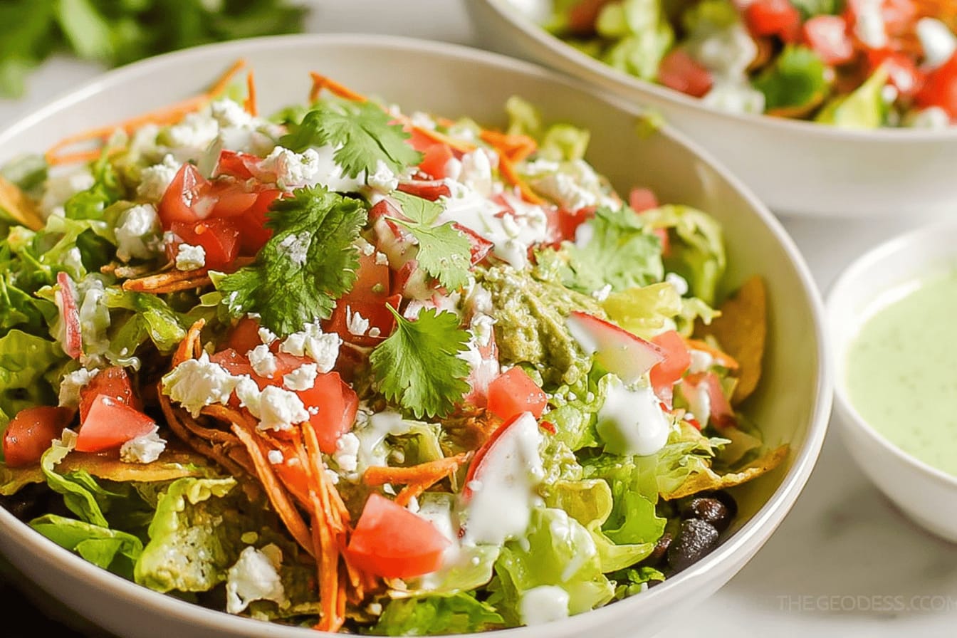 Crispy Tostada Salad Recipe for Fresh Flavor