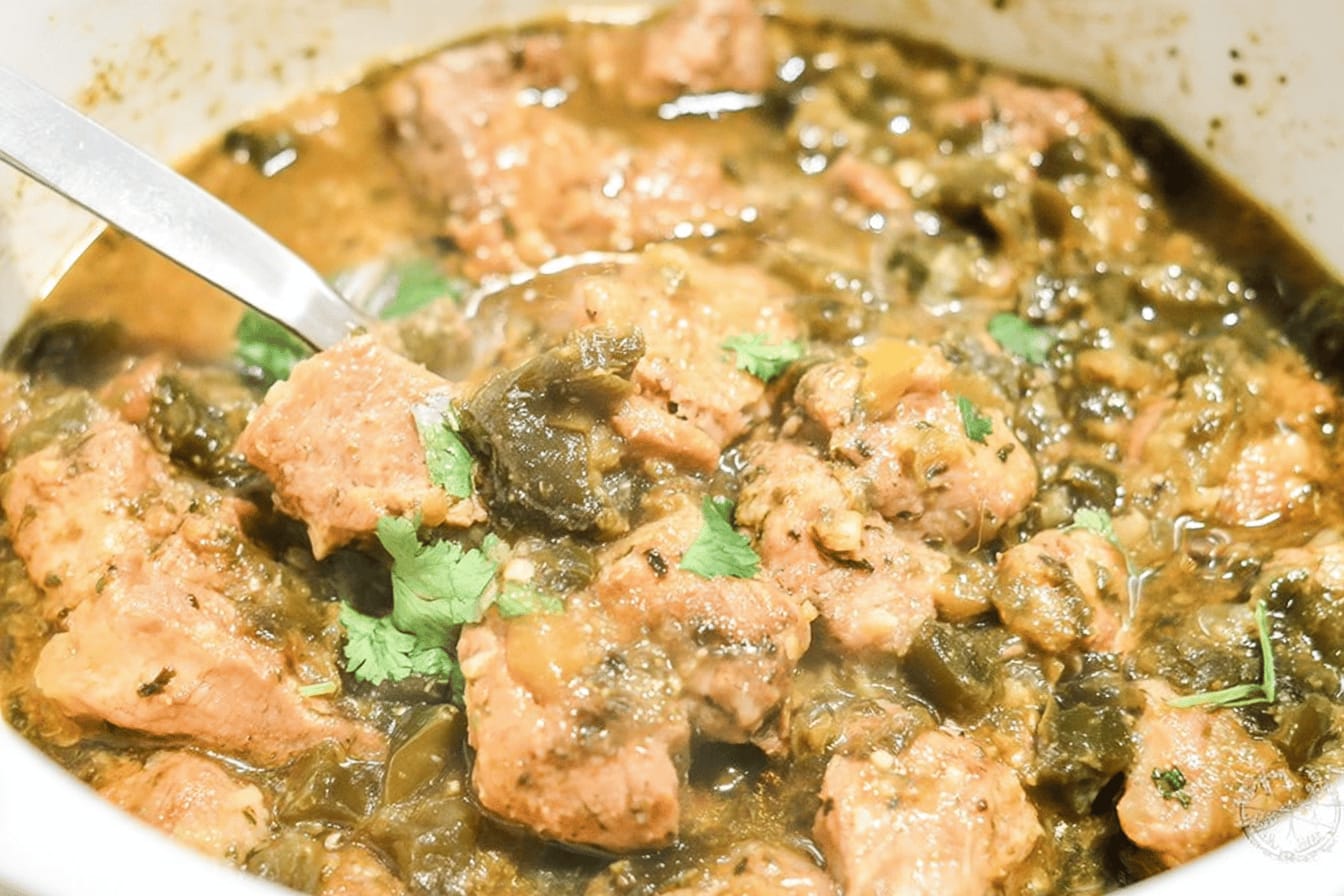 Crockpot Pork Chile Verde Recipe