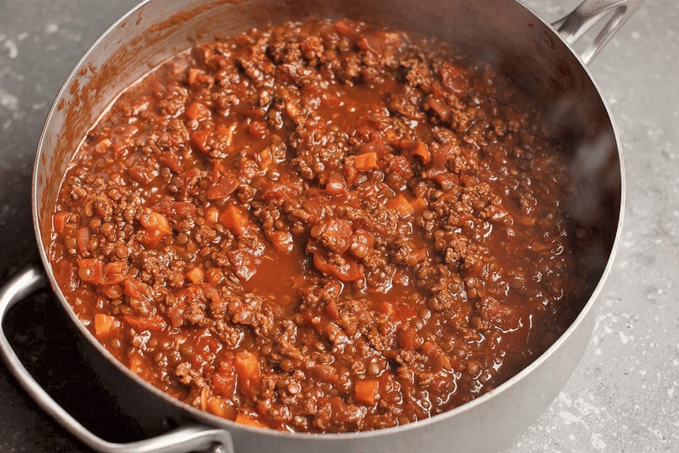 Delicious 50-50 Bolognese Recipe by Jamie Oliver