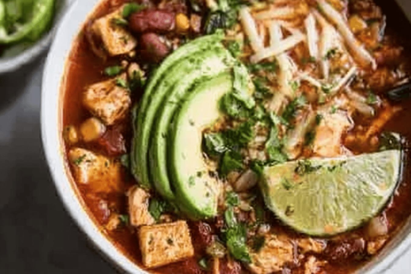 Delicious Chicken Taco Soup Recipe
