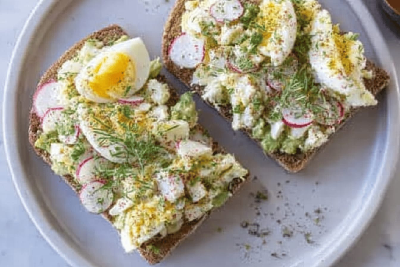 Delicious Egg and Avocado Toast Recipe