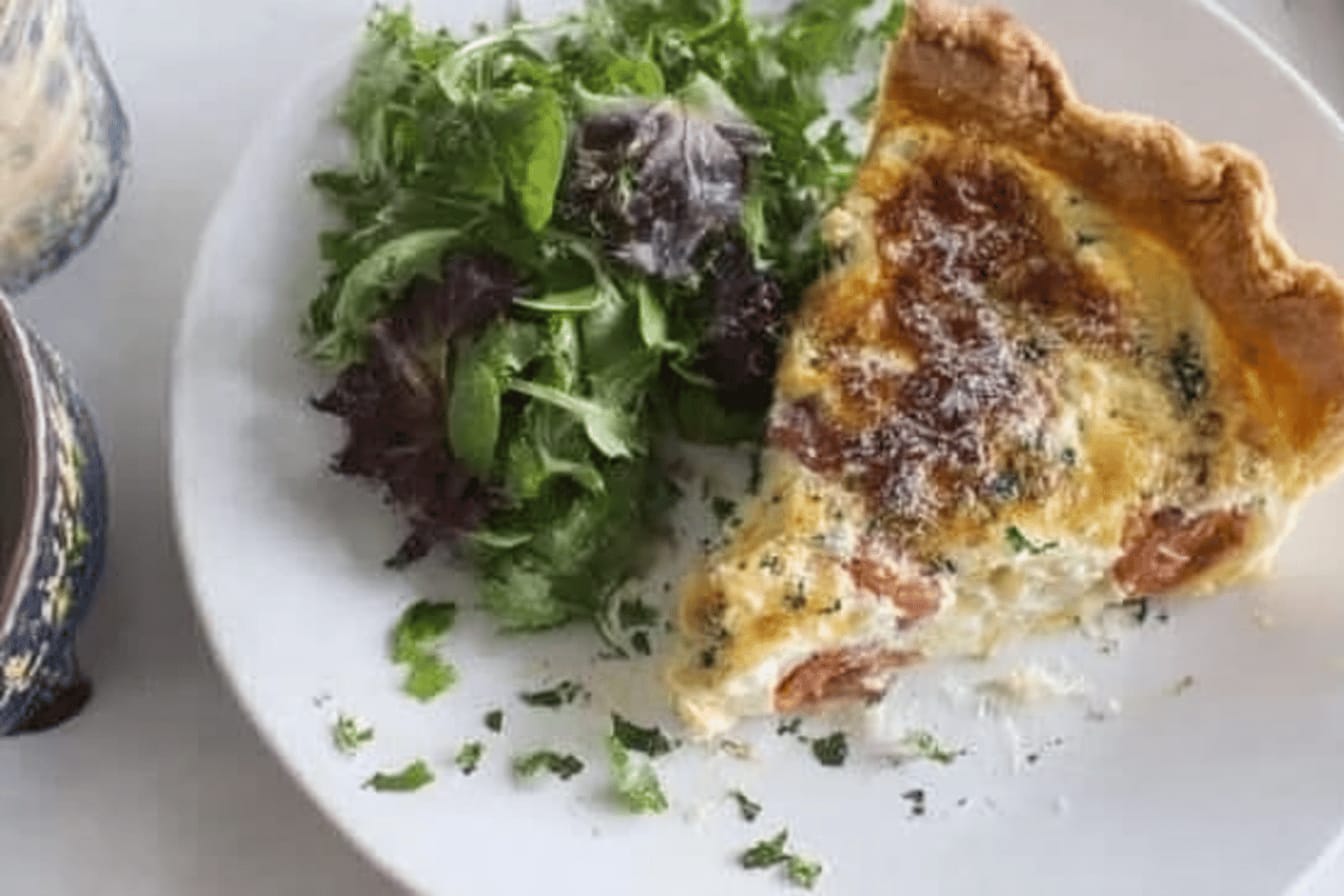Delicious Goat Cheese Quiche Recipe