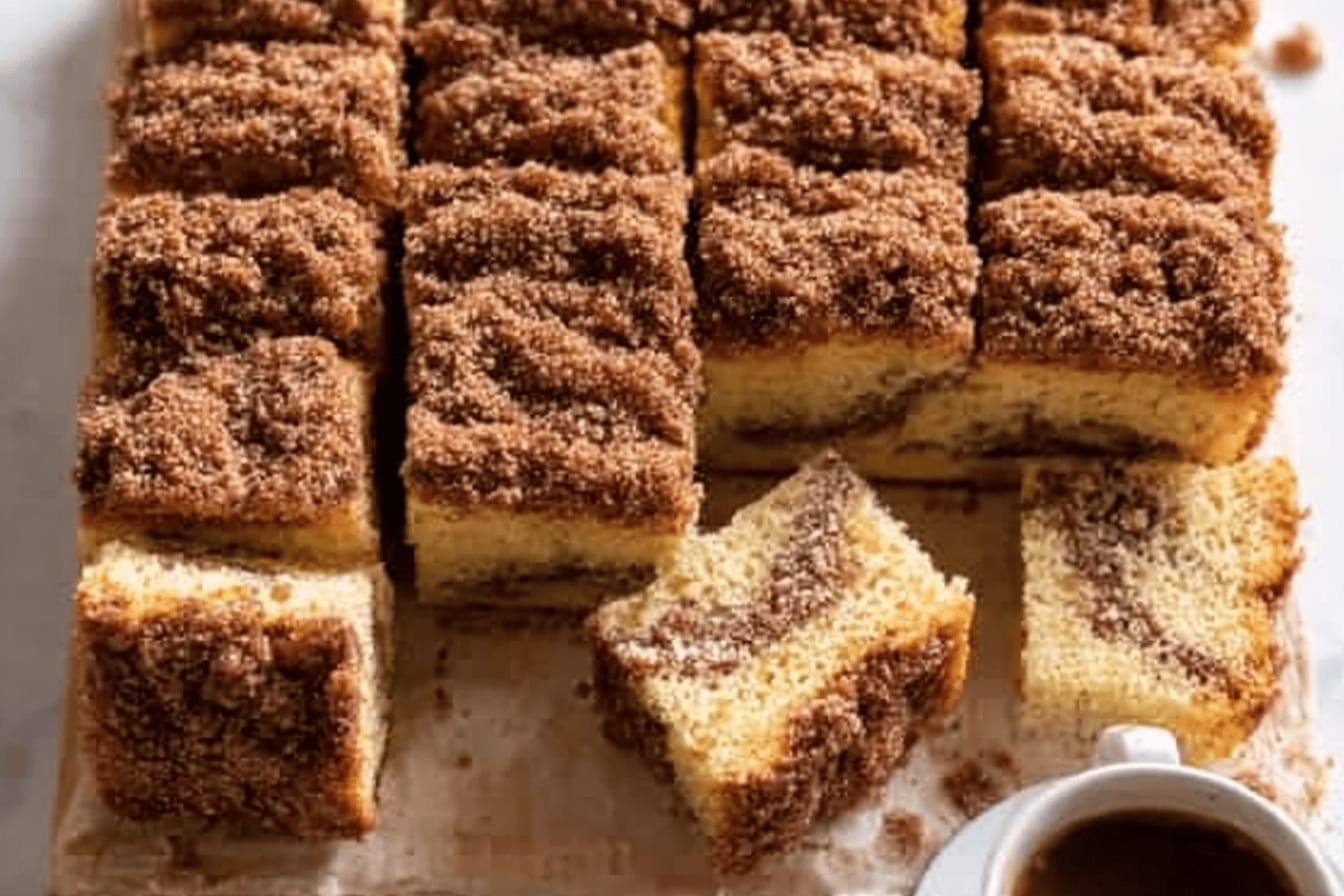 Delicious Greek Yogurt Coffee Cake Recipe