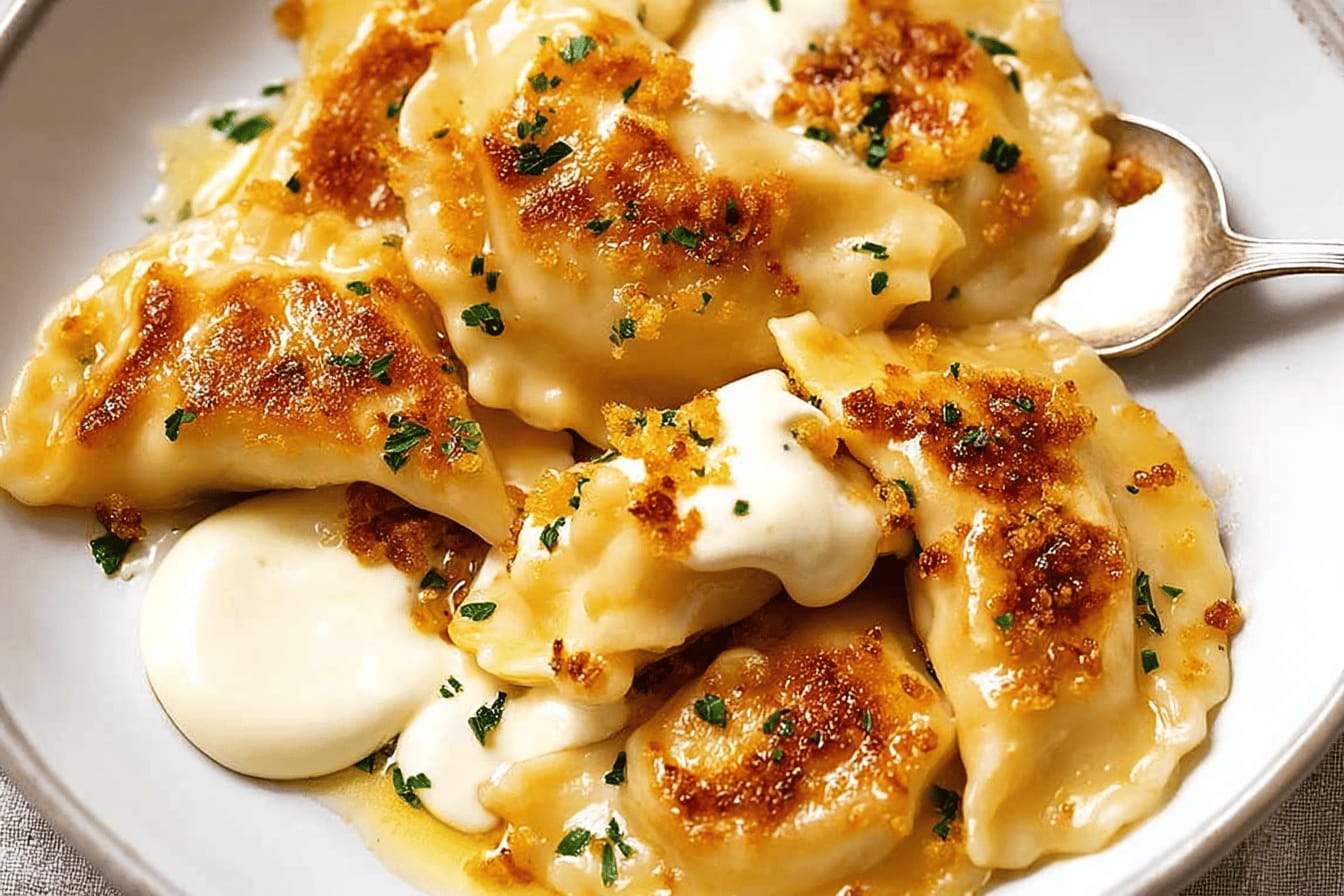Delicious Polish Ruskie Pierogi Recipe