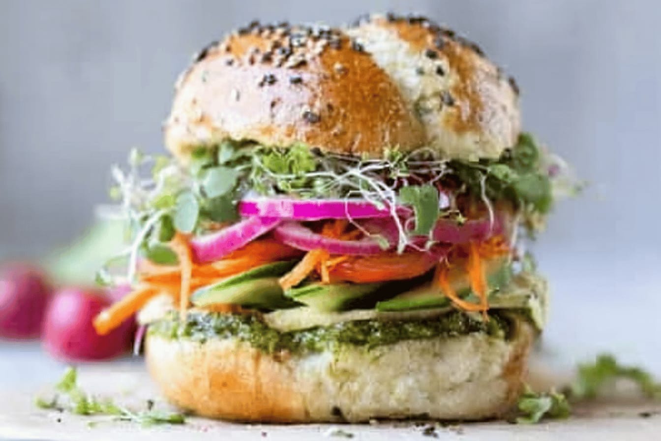 Delicious Summer Veggie Sandwich Recipe