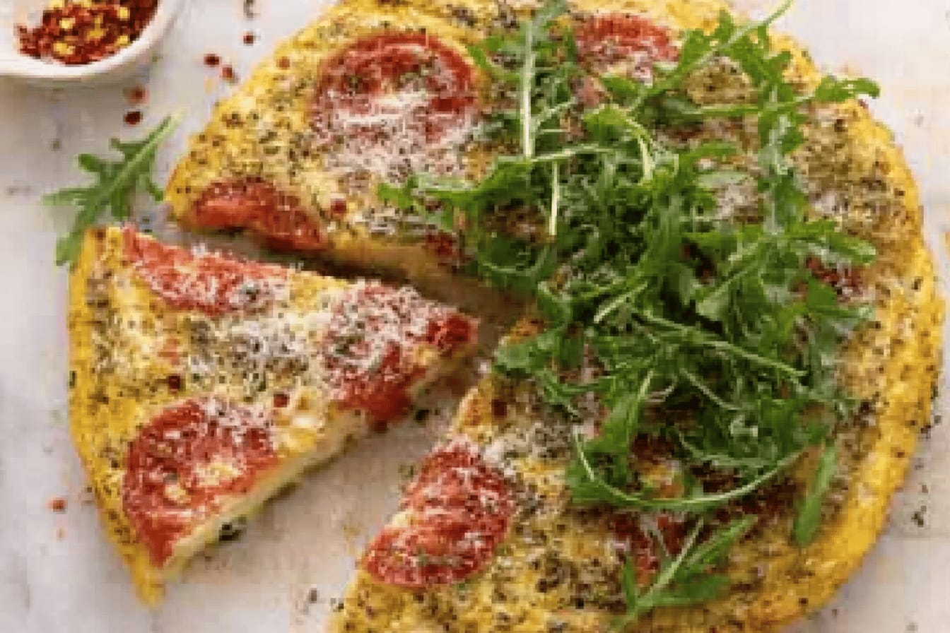Delicious White Pizza Frittata Recipe