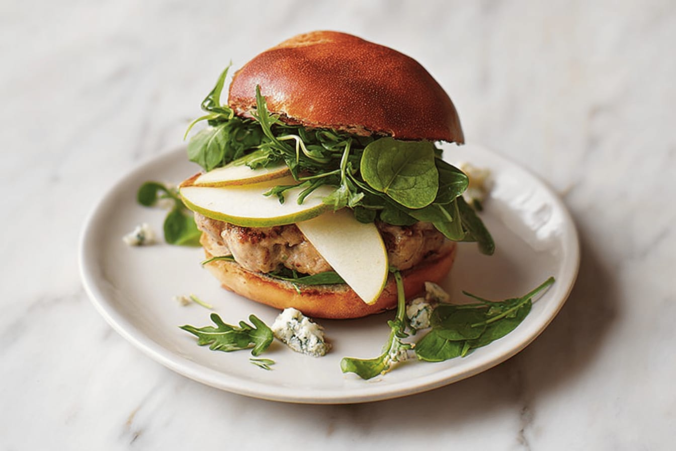 Deliciously Juicy Pork Burger Recipe