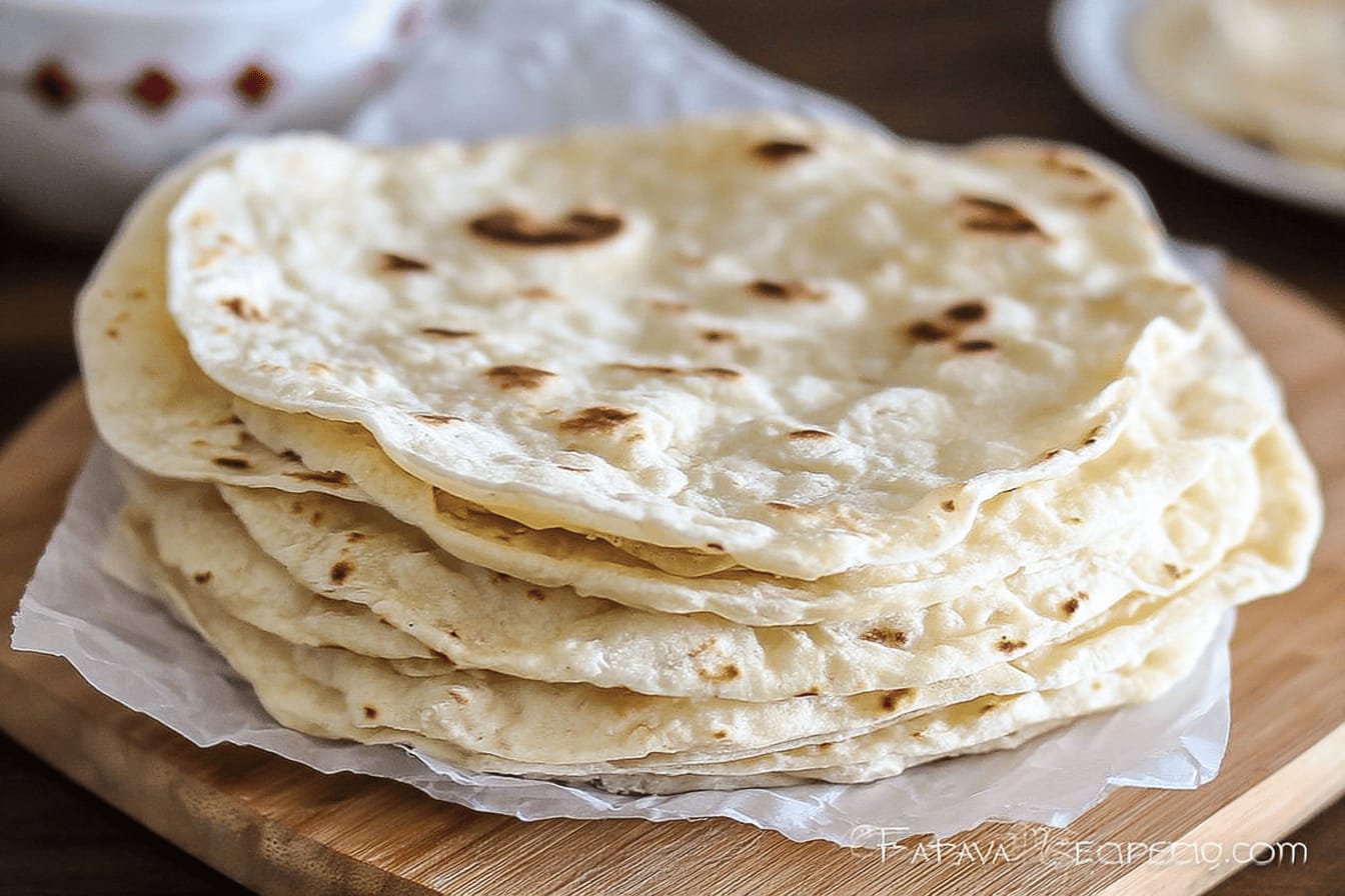 Easy Homemade Flour Tortillas Recipe