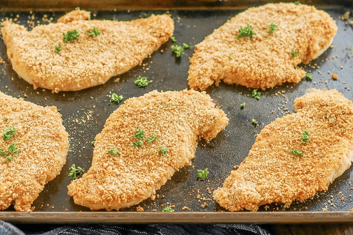 Easy Homemade Shake and Bake Pork Chops