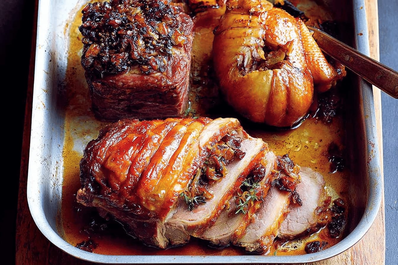 Epic Mixed Roast Beef Recipe by Jamie Oliver