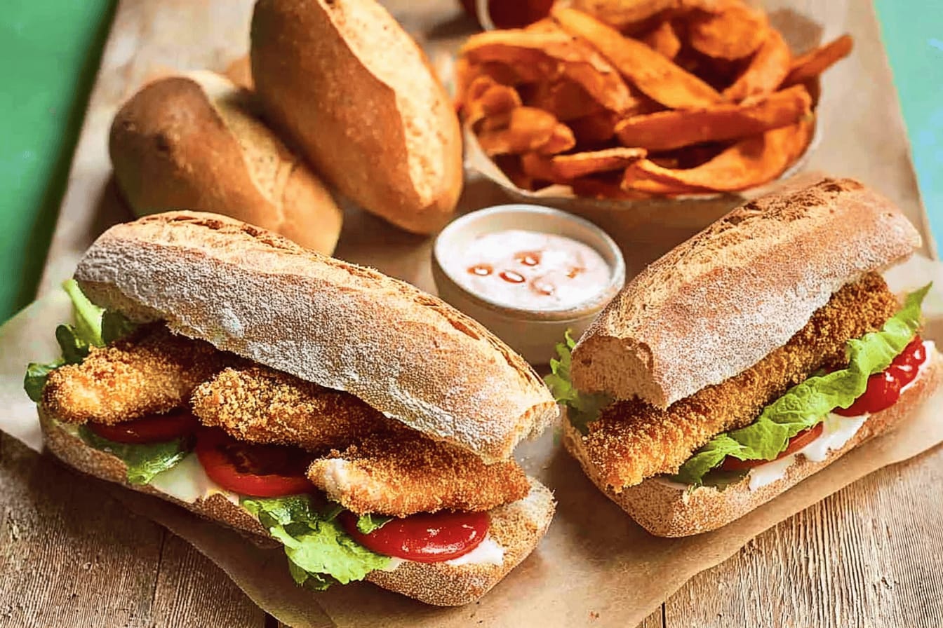 Fish Finger Sarnies Recipe by Jamie Oliver
