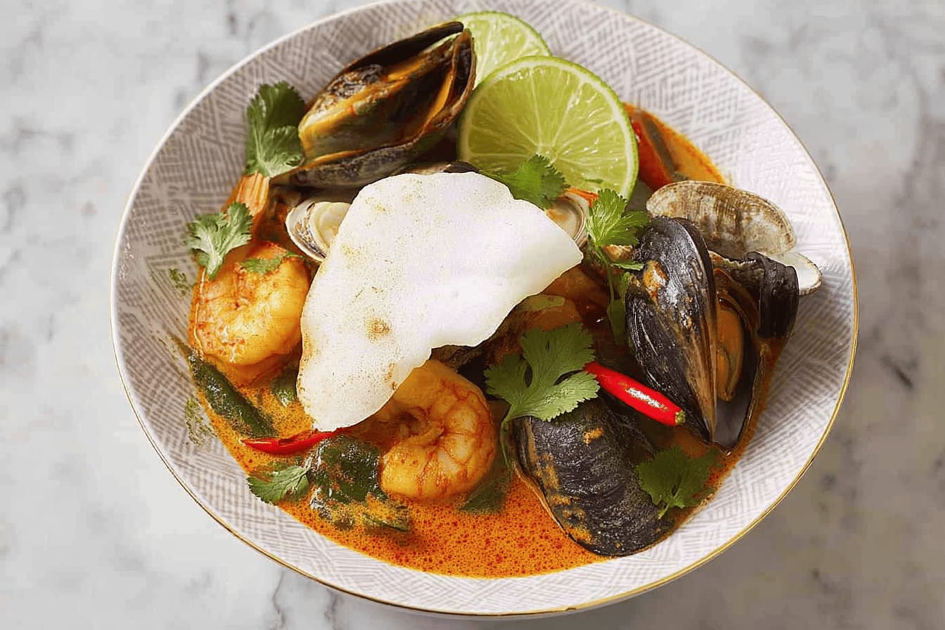 Fragrant Spicy Fish Soup Recipe by Jamie Oliver