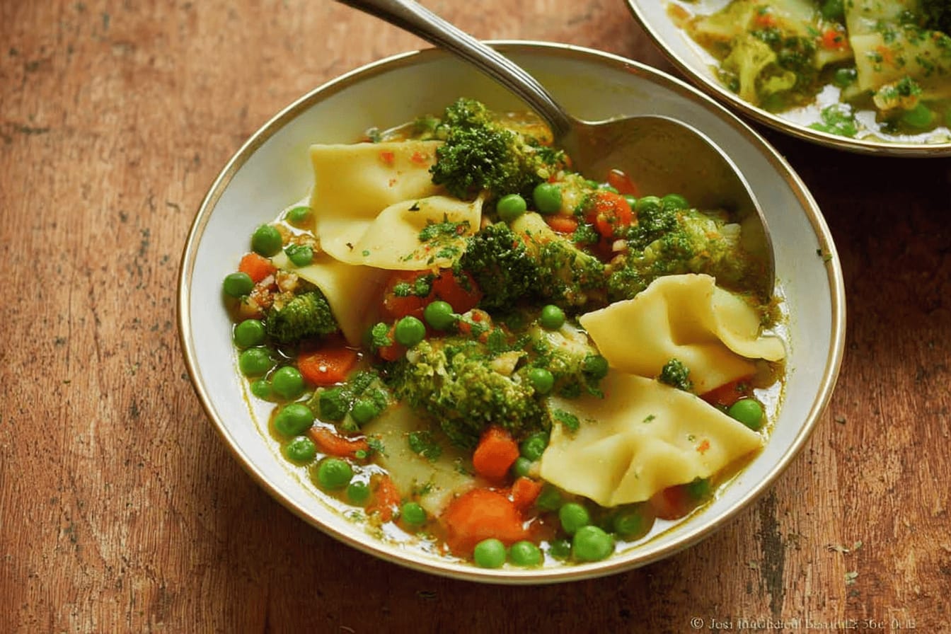 Freezer Raid Pasta Soup Recipe