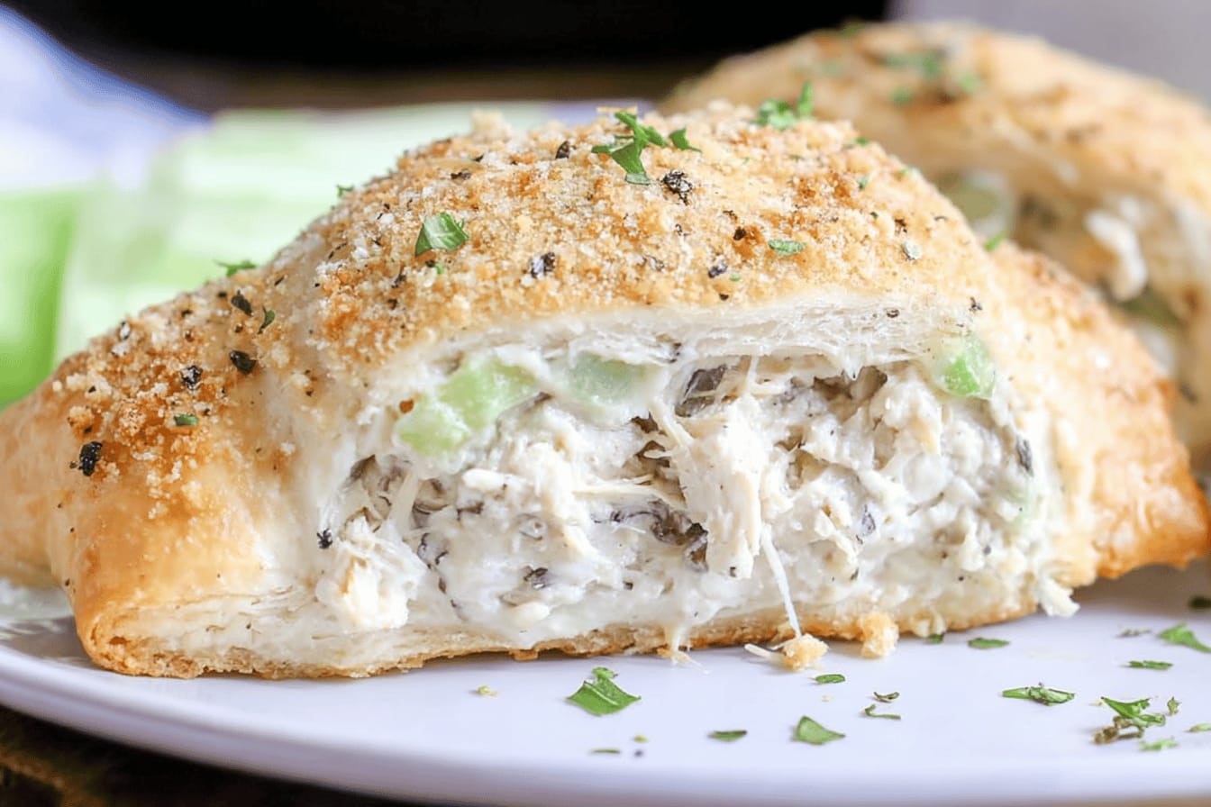 Garlic Herb Chicken Pillows Recipe