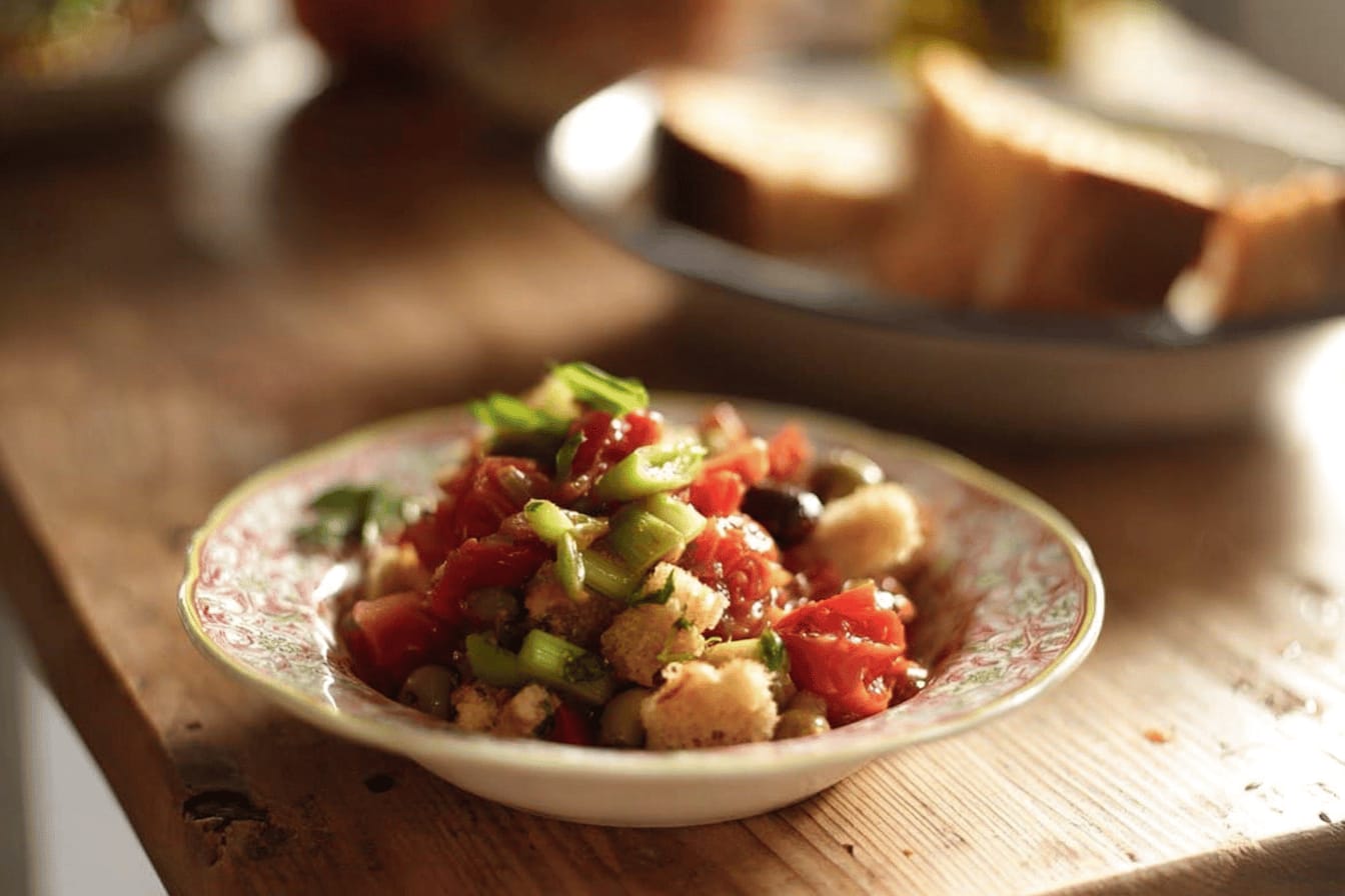 Gennaro's Quick Store Cupboard Panzanella Recipe