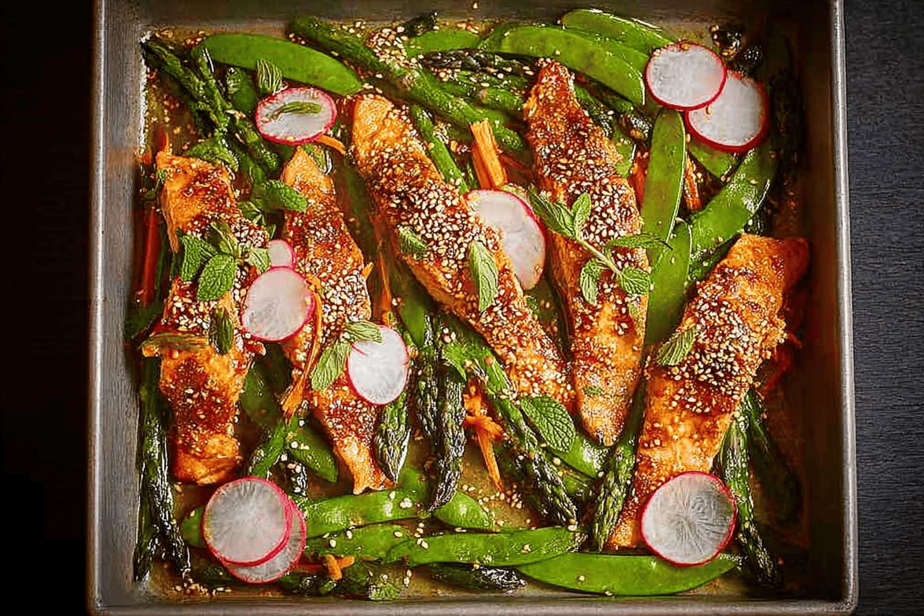 Golden Miso Salmon Recipe by Jamie Oliver
