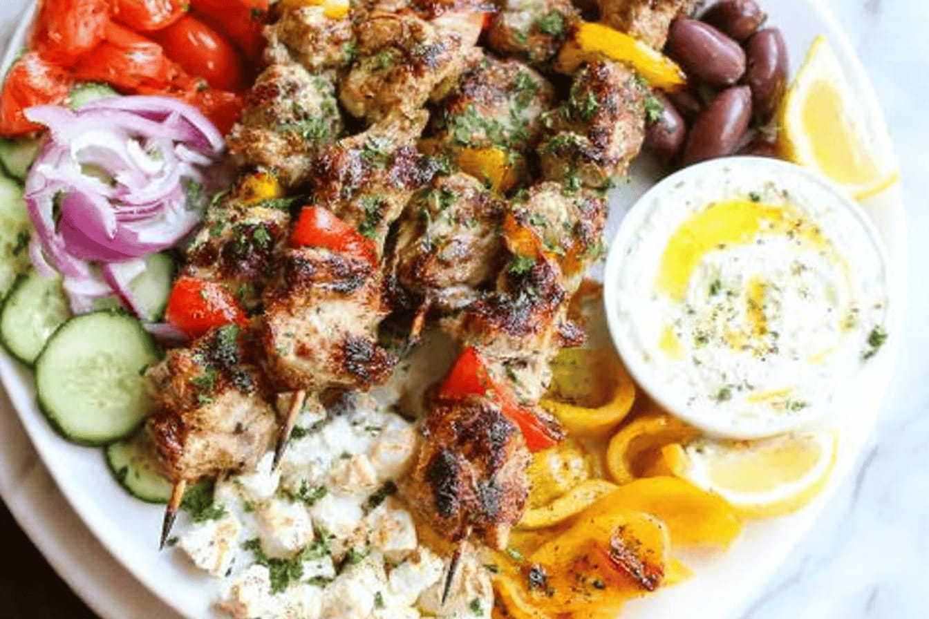 Greek Chicken Kabobs Recipe for Outdoor Grilling