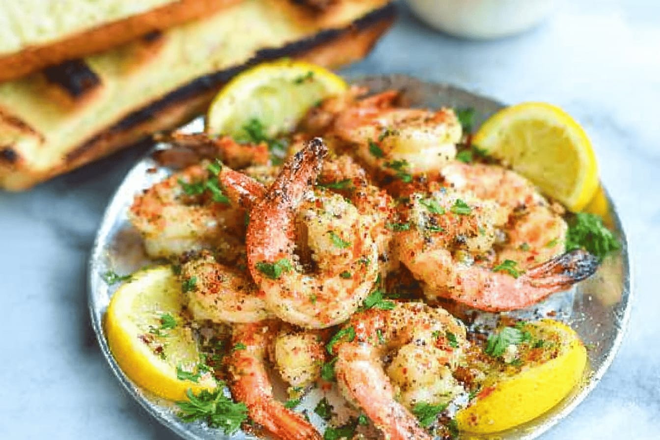 Grilled Garlic Butter Shrimp Recipe Delight