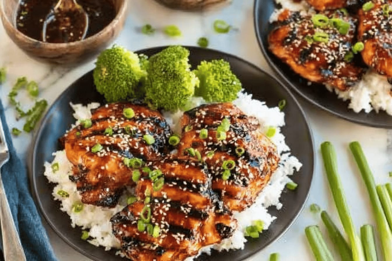 Grilled Teriyaki Chicken Recipe for Summer BBQs