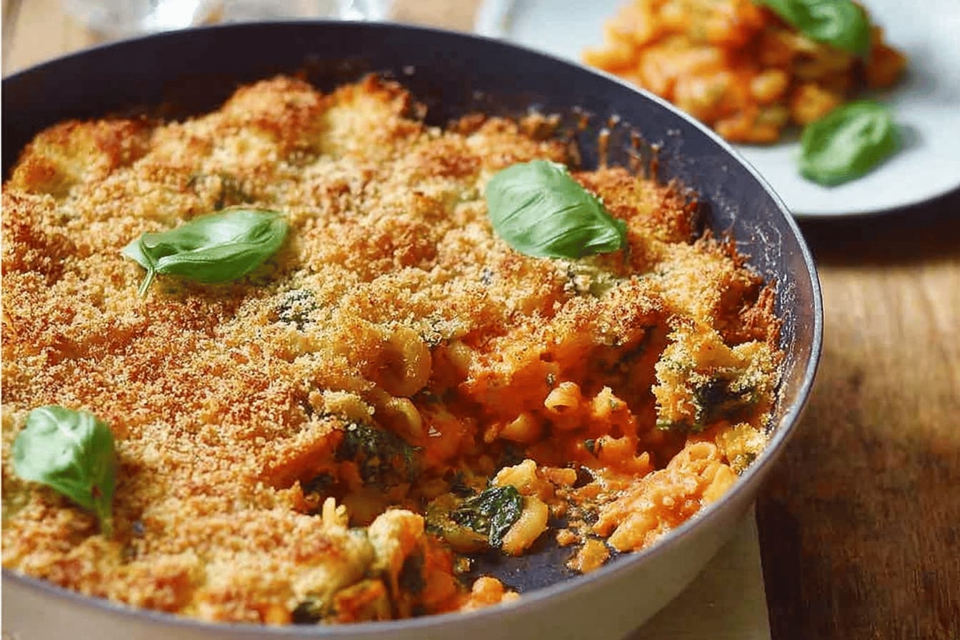 Hearty Veggie Pasta Bake Recipe