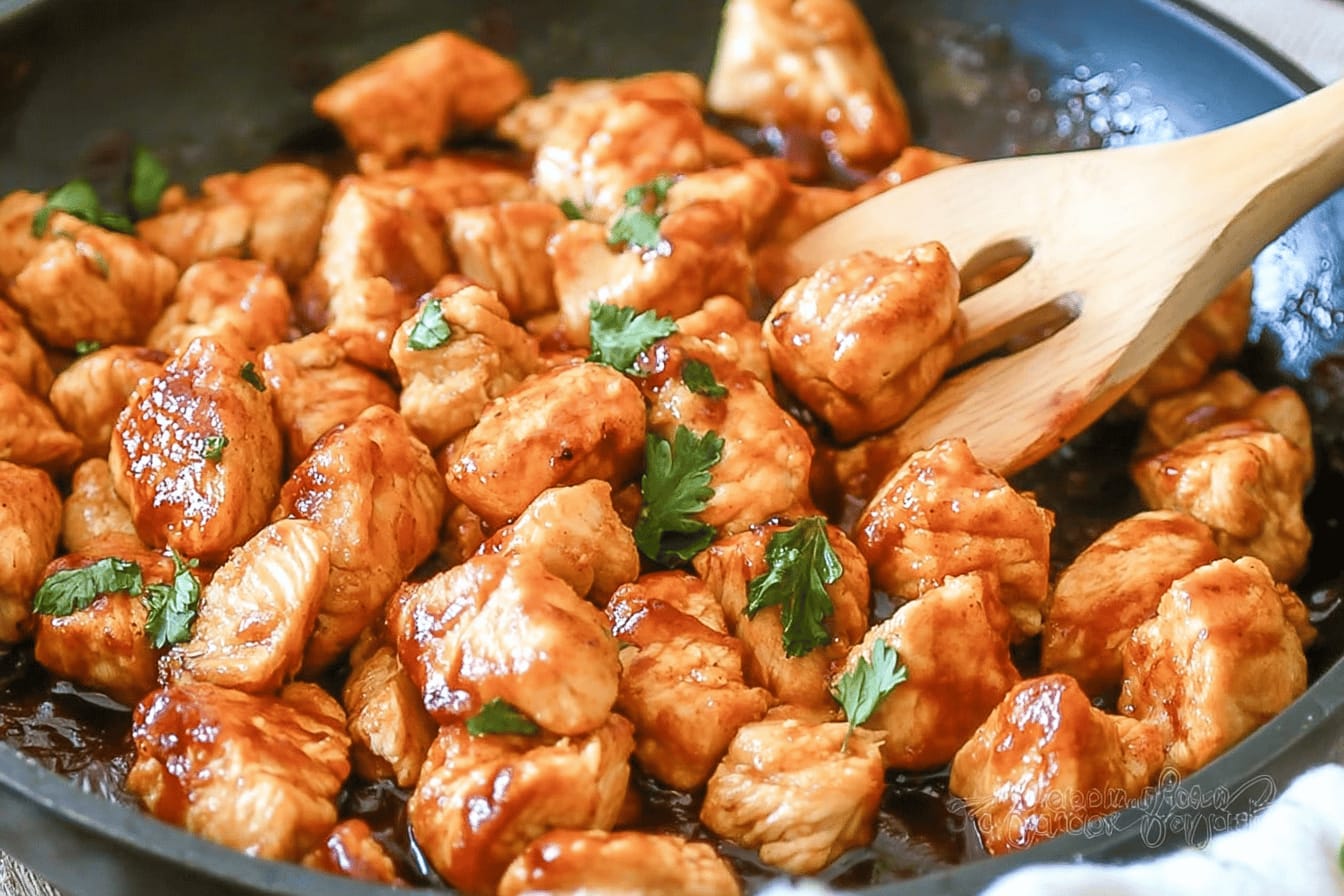 Honey BBQ Chicken Bites Recipe for Parties