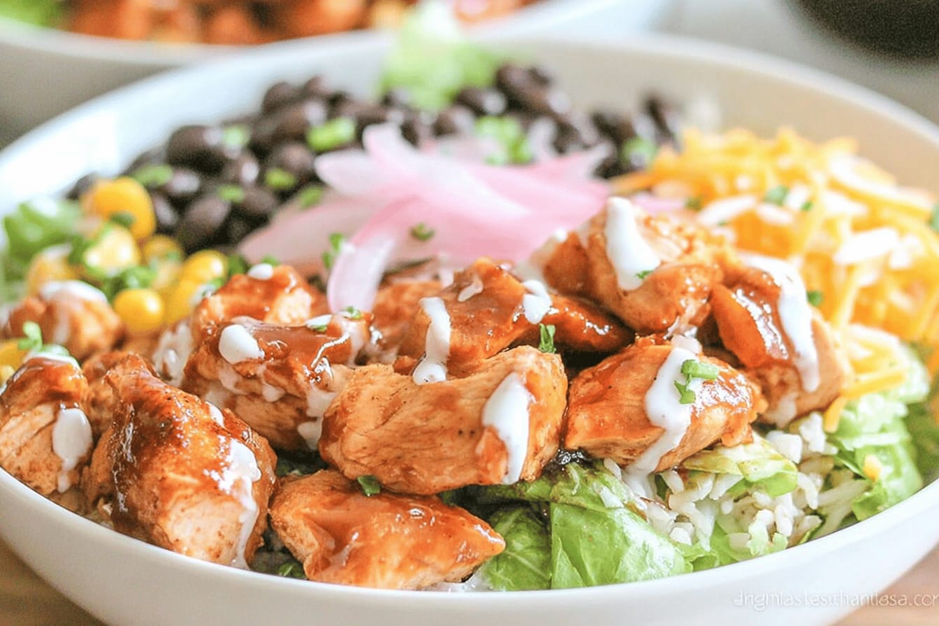 Honey BBQ Chicken Bowls Recipe Easy Family Meals