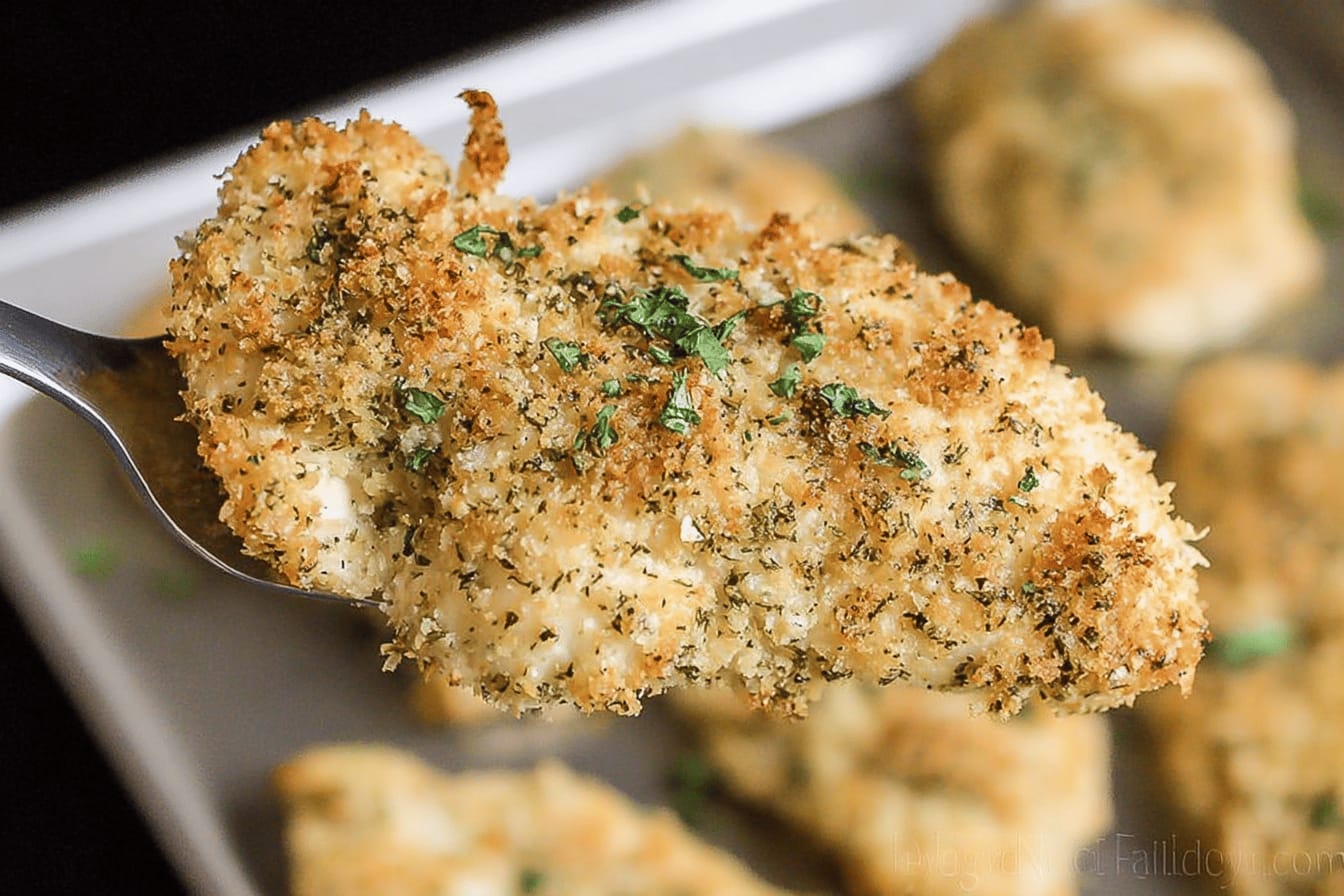 Italian Baked Chicken Cutlets Recipe