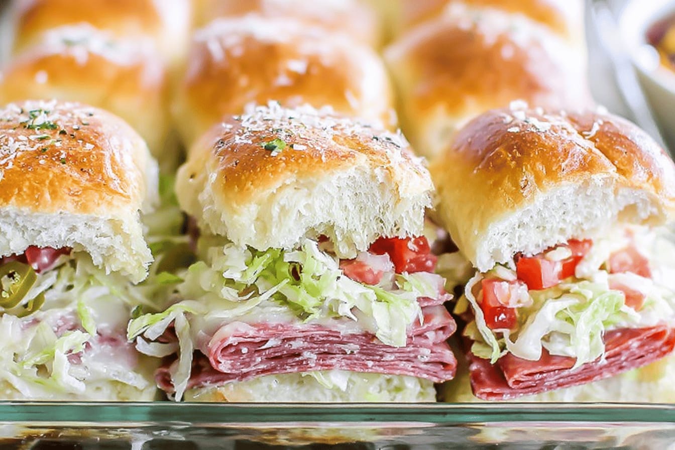 Italian Grinder Sliders Recipe for Easy Entertaining