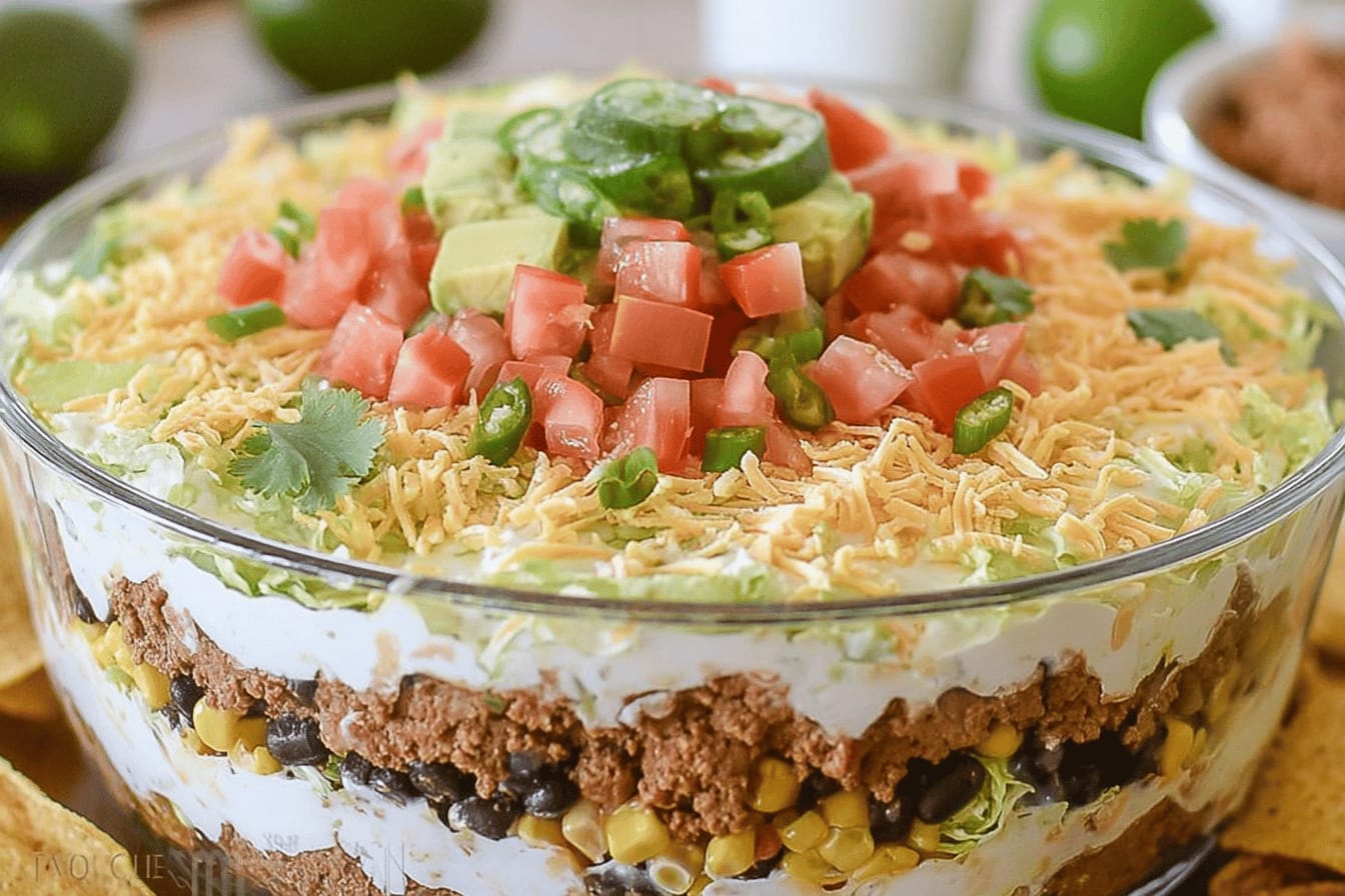 Layered Taco Salad Recipe for Families