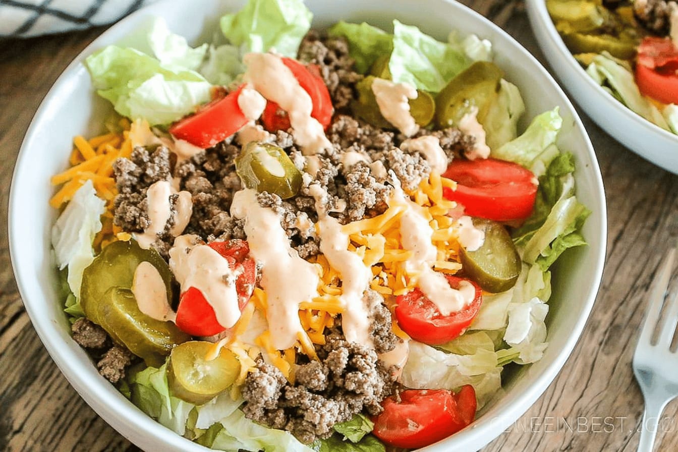 Loaded Cheeseburger Bowls Recipe for Families