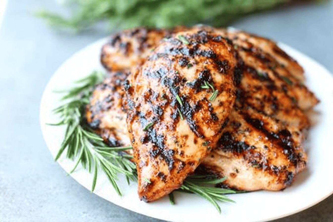 Maple Rosemary Grilled Chicken Recipe