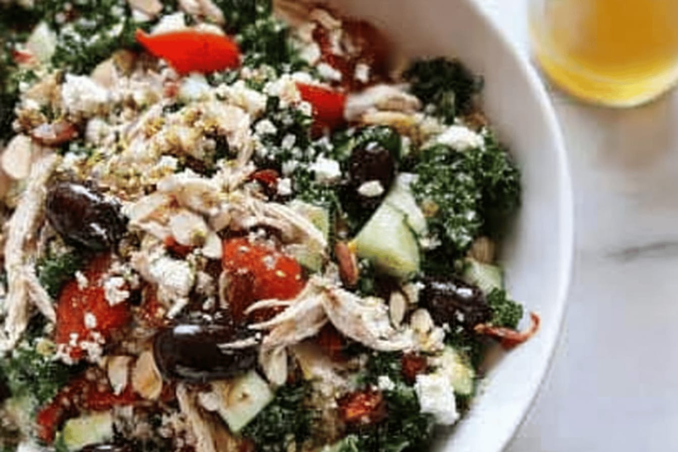 Mediterranean Kale Salad Recipe for Fresh Flavor