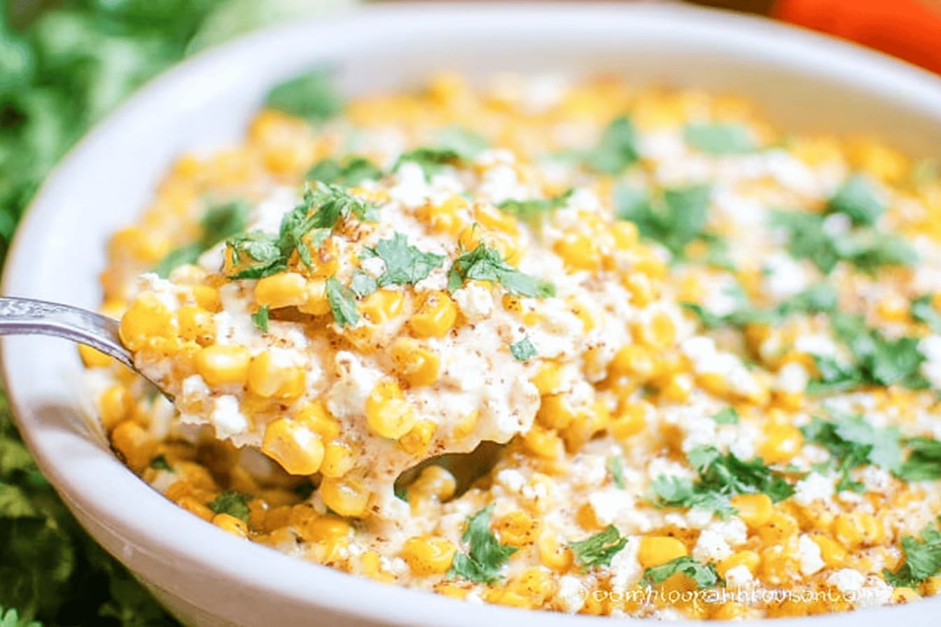 Mexican Street Corn Casserole Delight