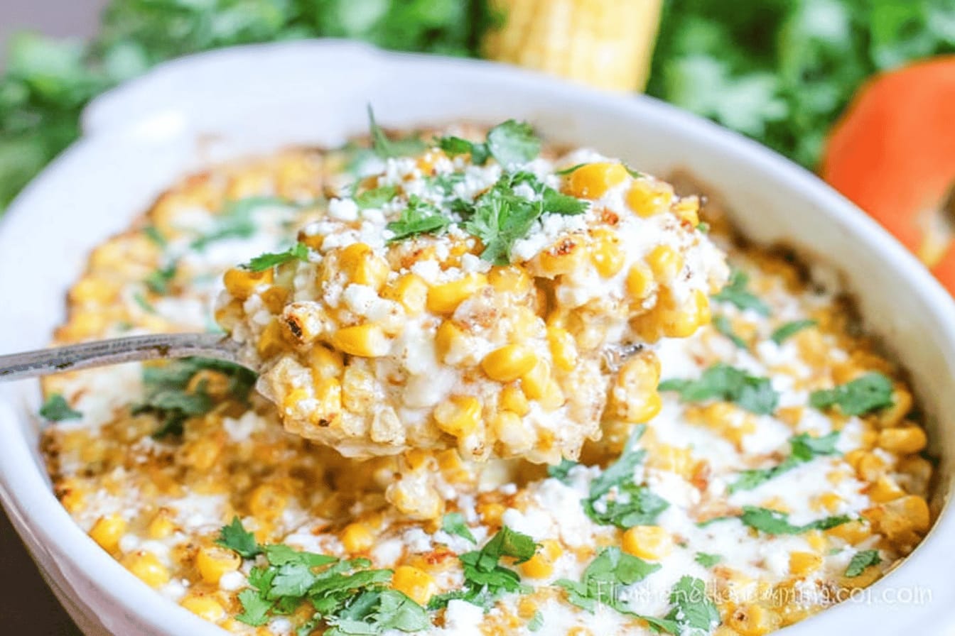 Mexican Street Corn Casserole Recipe