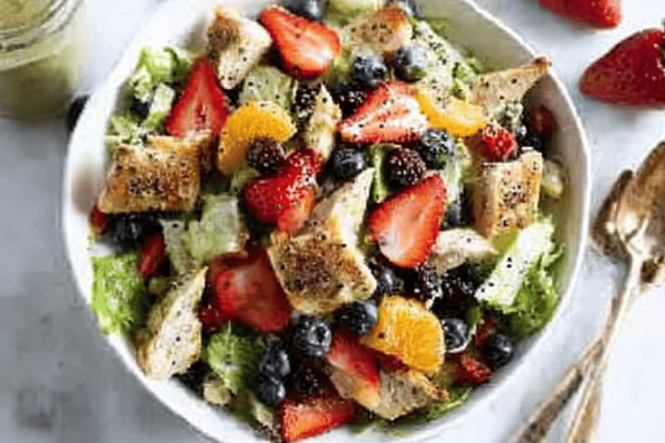 Panera Strawberry Poppyseed Salad Recipe