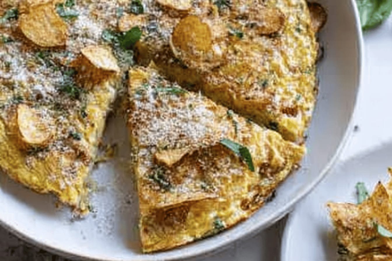 Potato Chip Frittata Recipe Delight