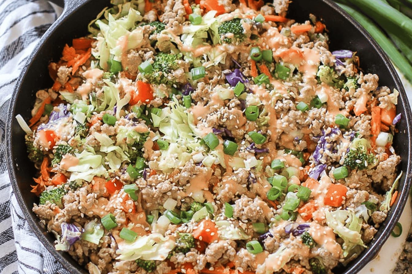 Quick and Delicious Ground Turkey Stir Fry