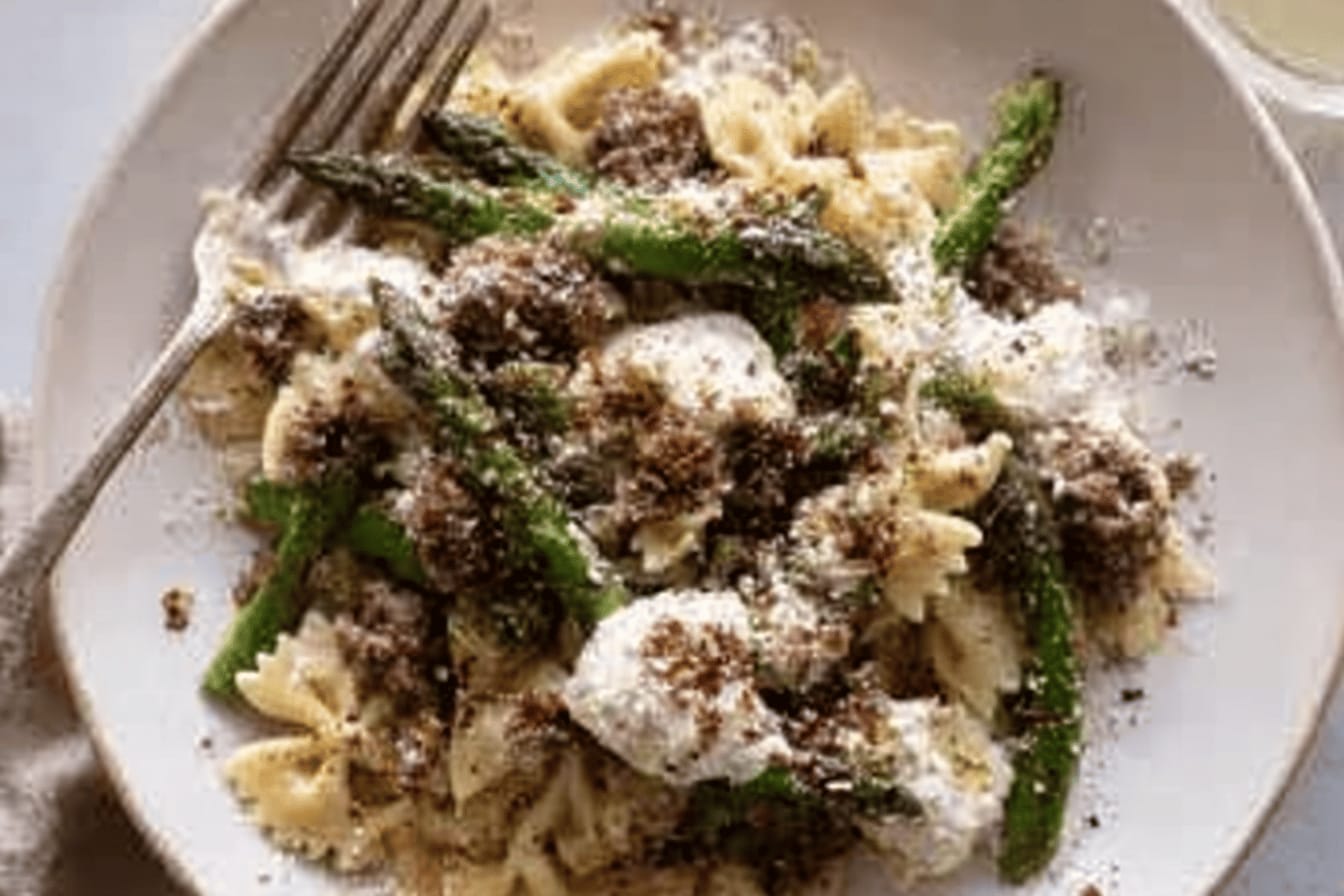 Sausage and Asparagus Pasta Recipe Delight