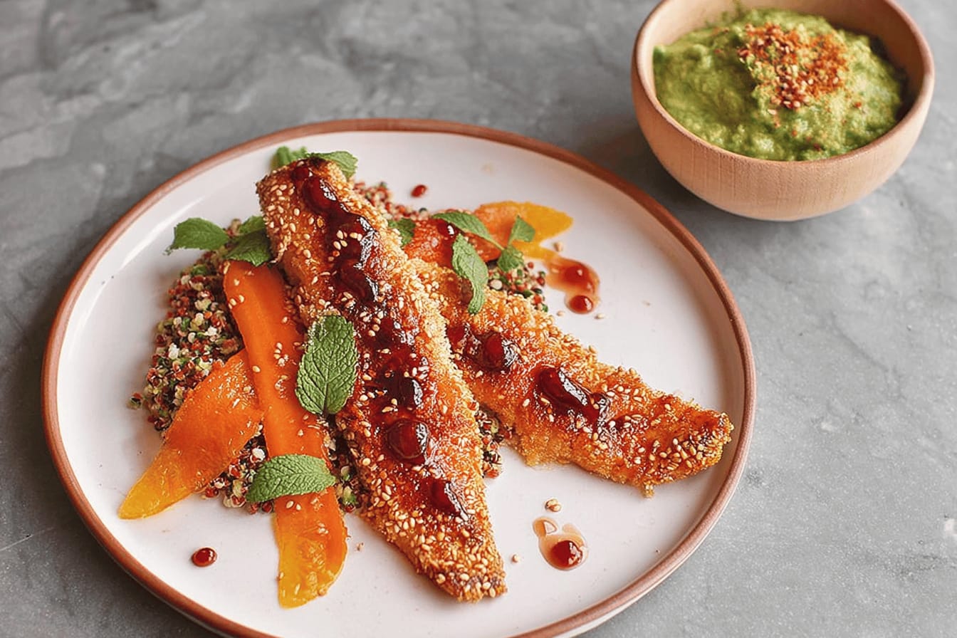 Sesame Seared Salmon Recipe by Jamie Oliver