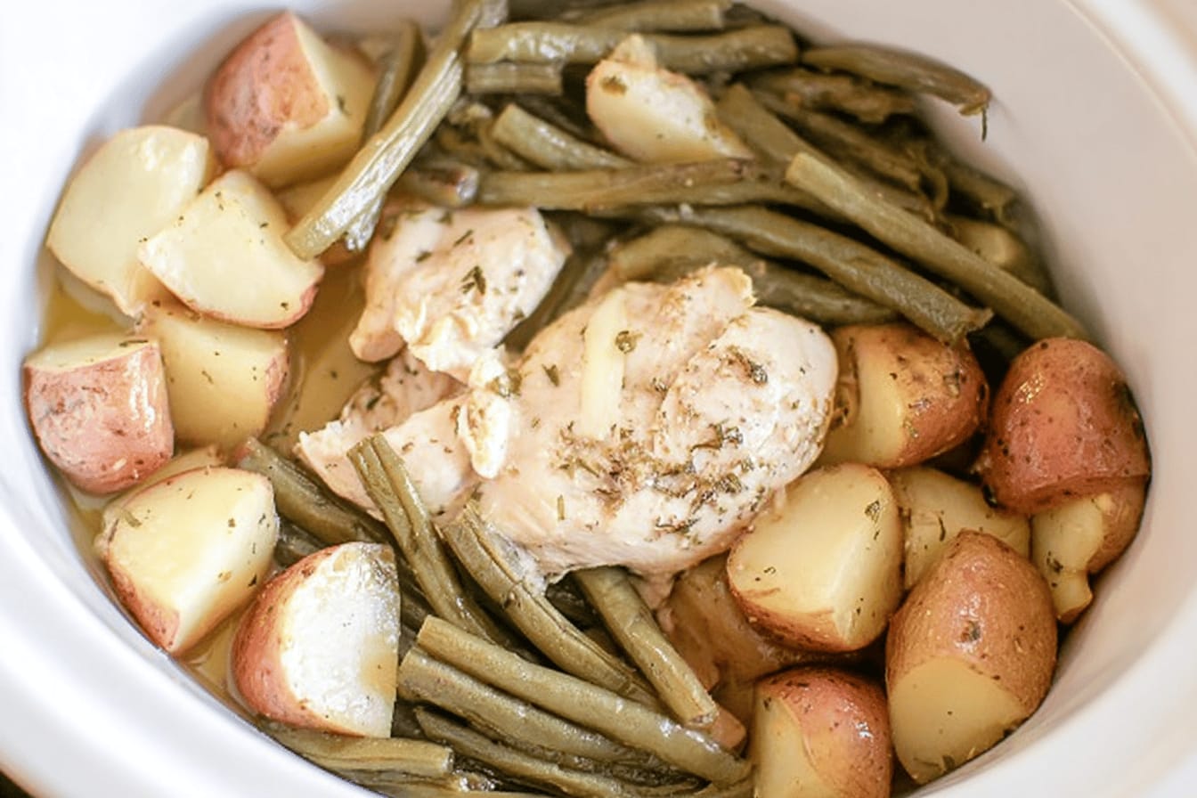Slow Cooker Chicken and Potatoes Recipe