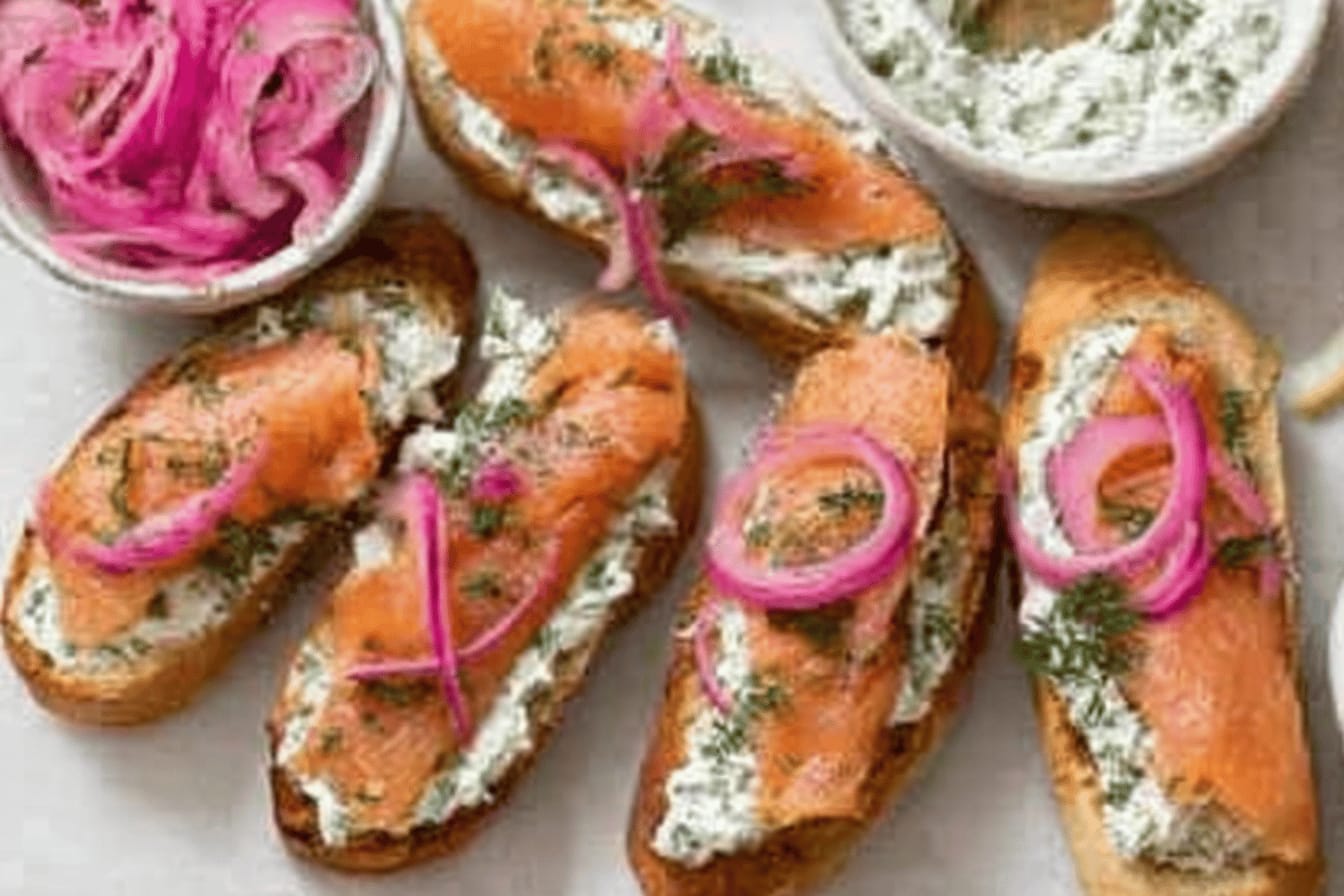 Smoked Salmon Tartines: A Simple Delight