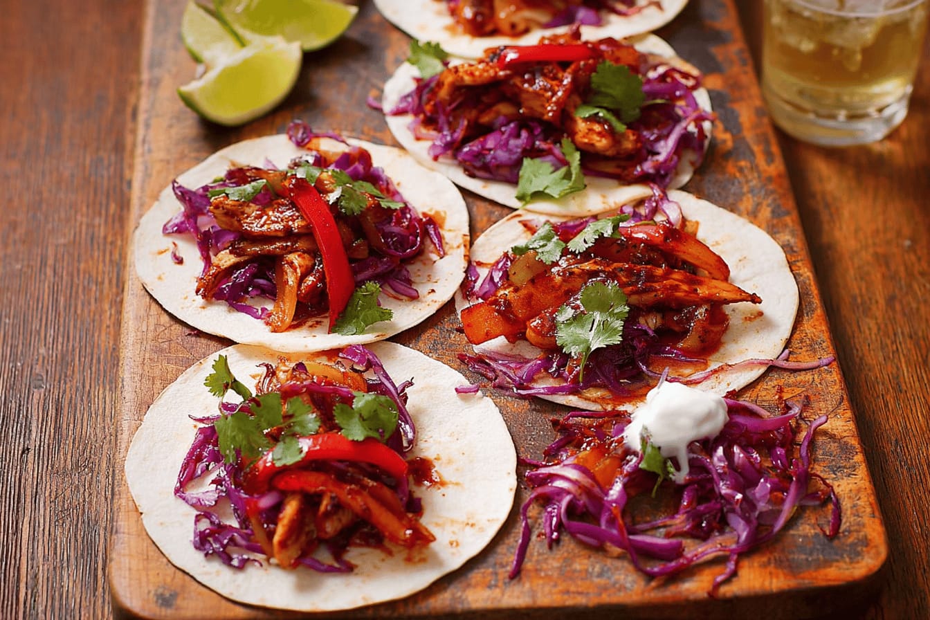 Smoky Chicken Fajitas Recipe by Jamie Oliver