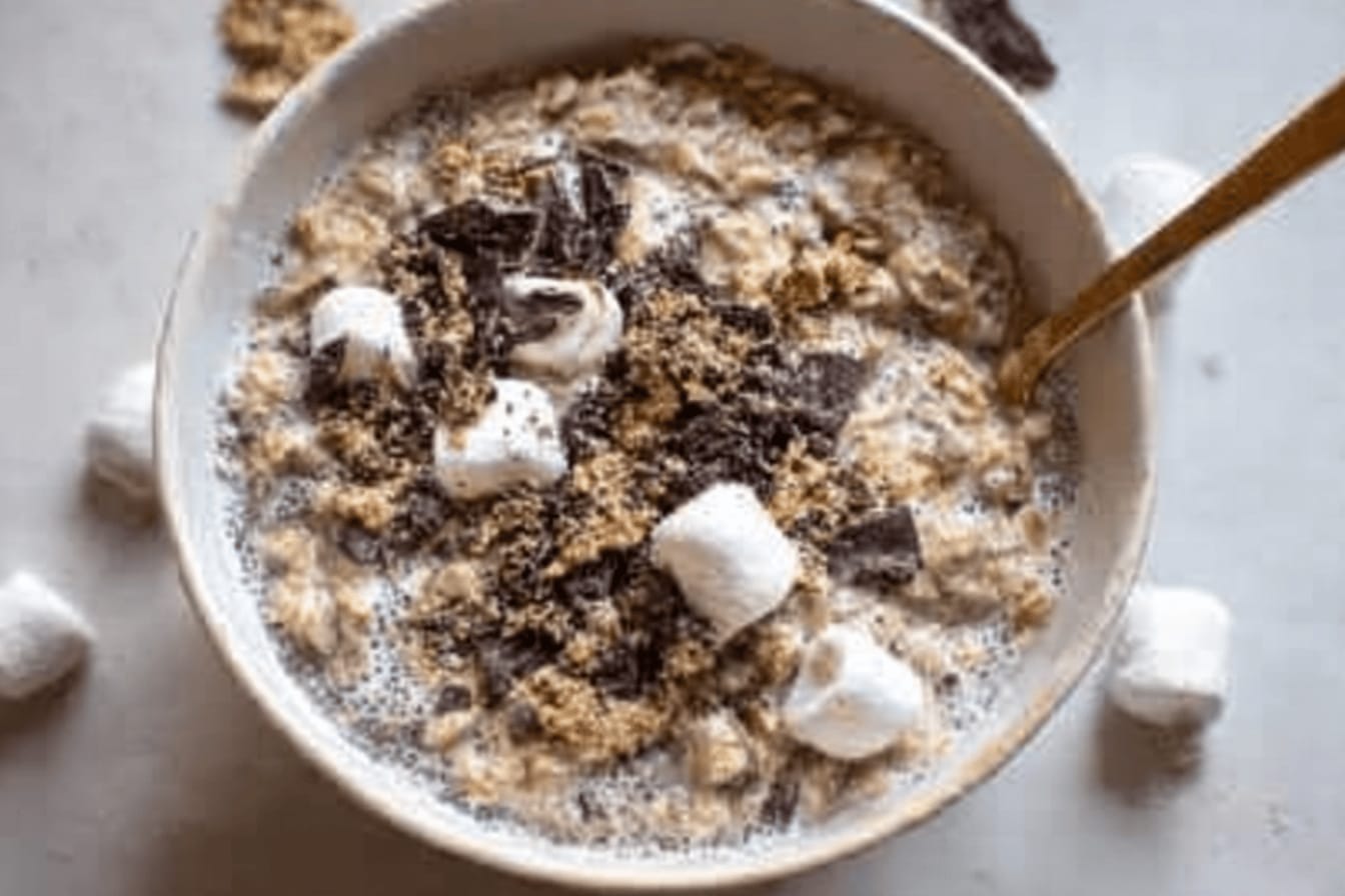 S'mores Overnight Oats Recipe Delight