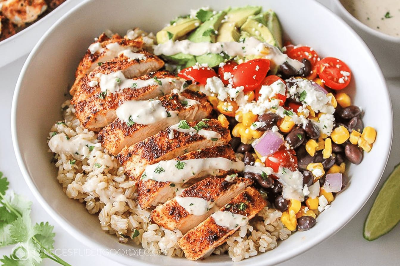 Southwest Chicken Bowls Recipe for Family Meals