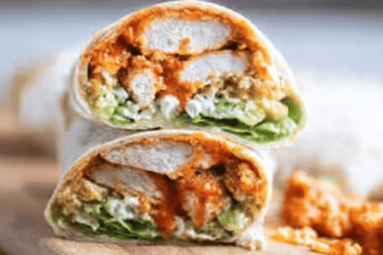 Spicy Buffalo Chicken Wrap Recipe