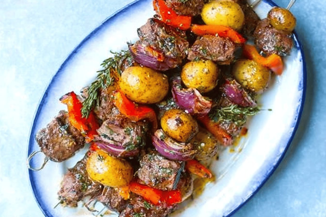 Steak and Potato Kabobs Recipe