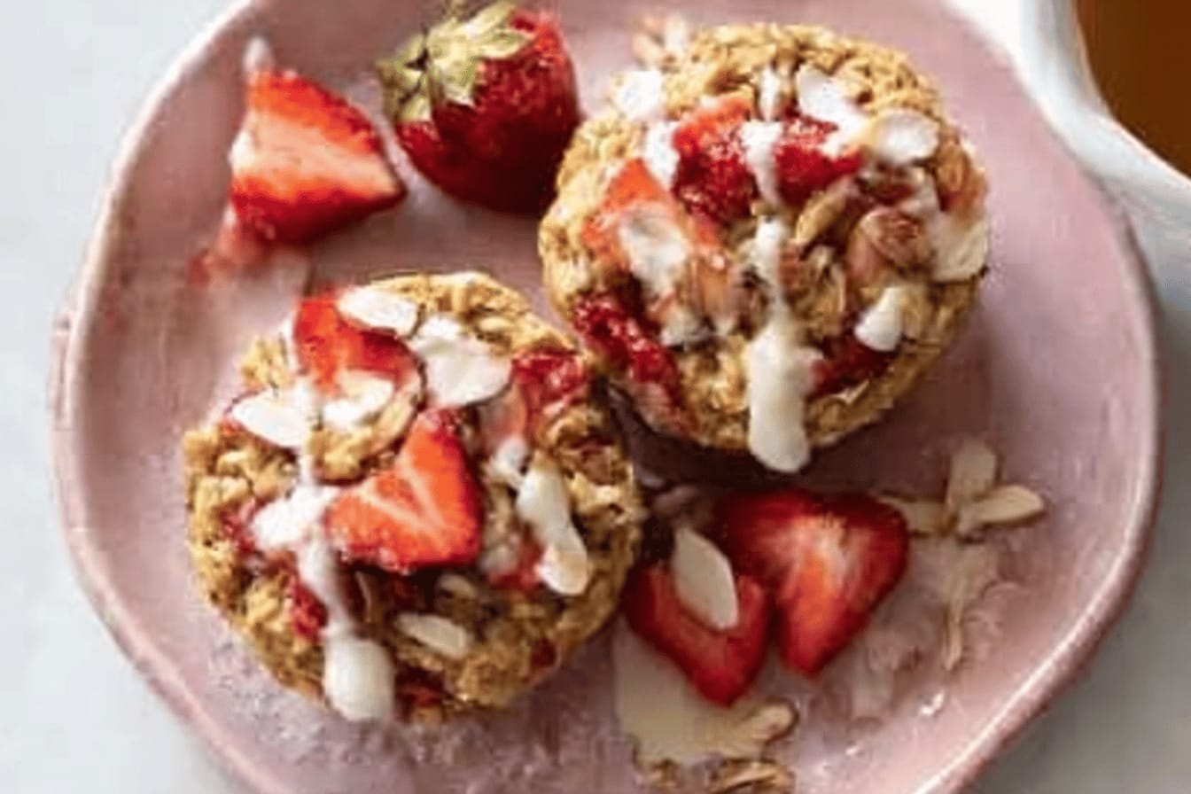 Strawberry Oatmeal Cups Recipe Delight