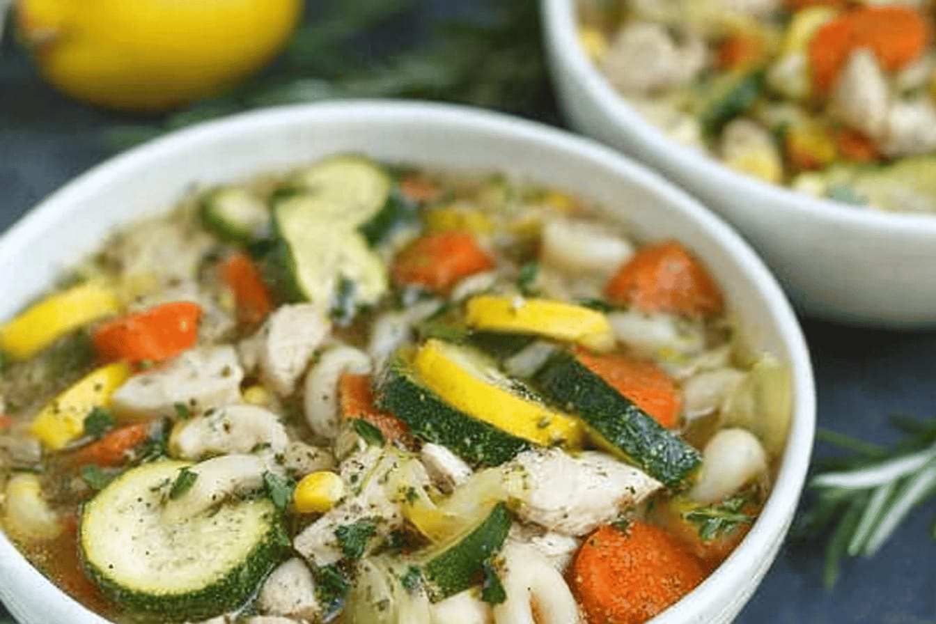 Summer Chicken Noodle Soup Recipe