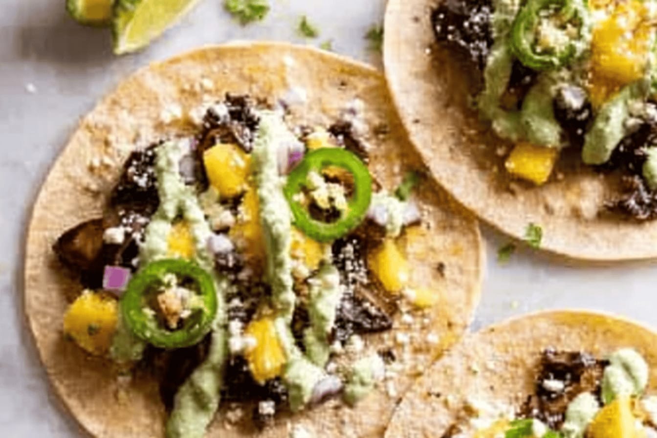 Summer Mushroom Tacos Recipe You'll Love